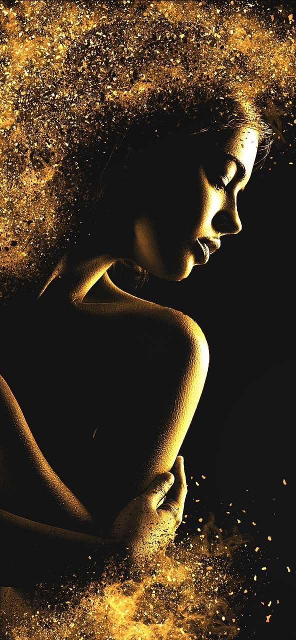 gold woman gold woman